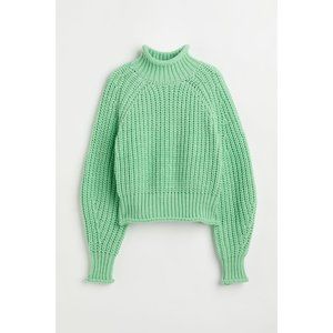 H&M Green Knit Sweater